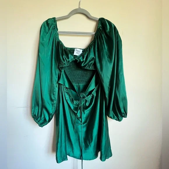 green emerald velvet dress Charlette Sparkle Maxi Dress Dark Green main image 0
